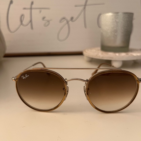 Ray-Ban round double bridge sunglasses - Picture 3 of 6